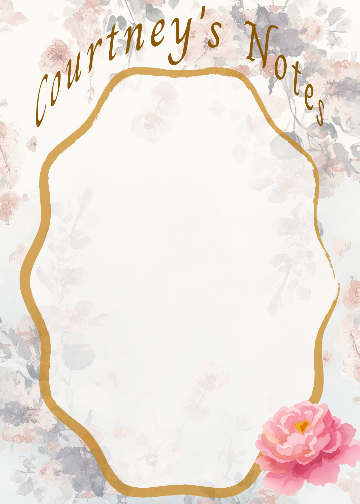 Personalized Notes Tear-Away Notepad