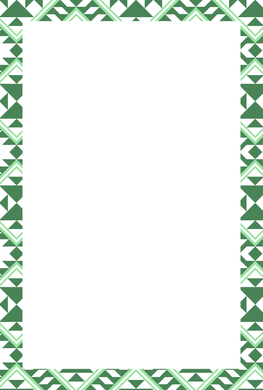Aztec Green Tear Away Notepad