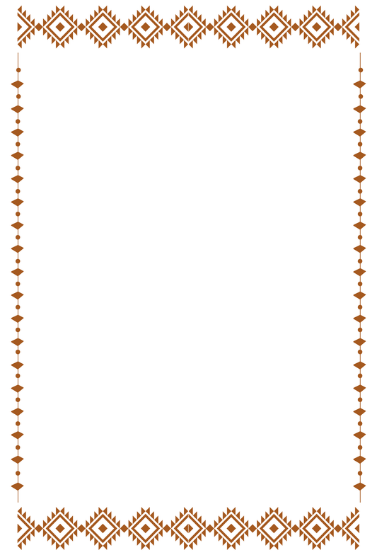 Aztec Border Tear-Away Notepad