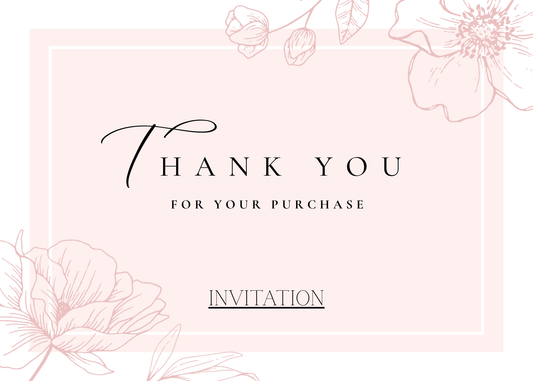 Customizable Wedding Invitation – Digital Template