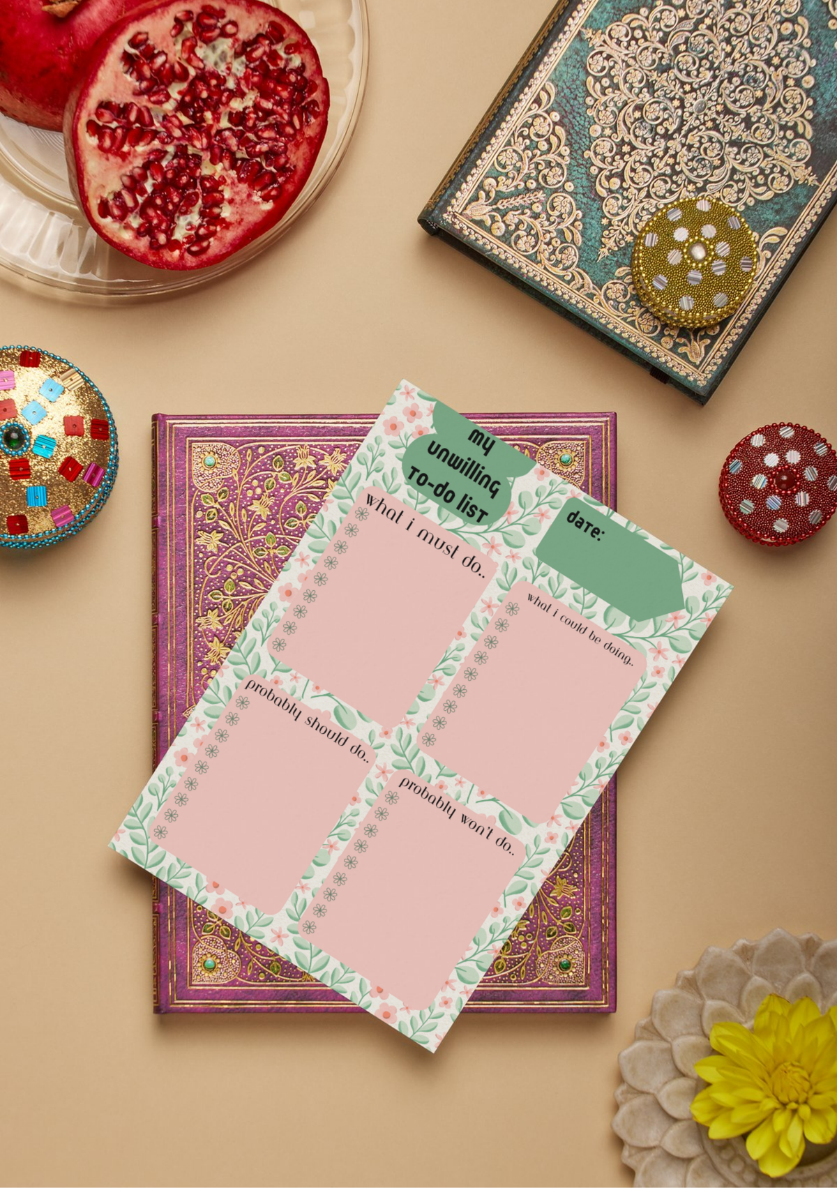 My Unwilling To-Do List – A5