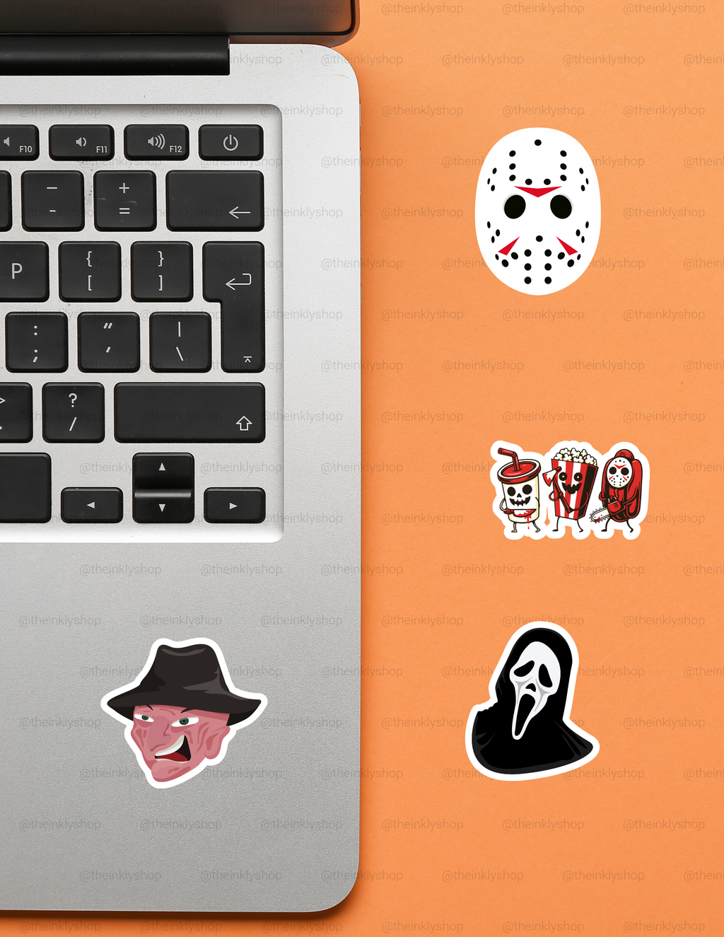 Horror Icons Sticker Pack — 15 Individual Stickers