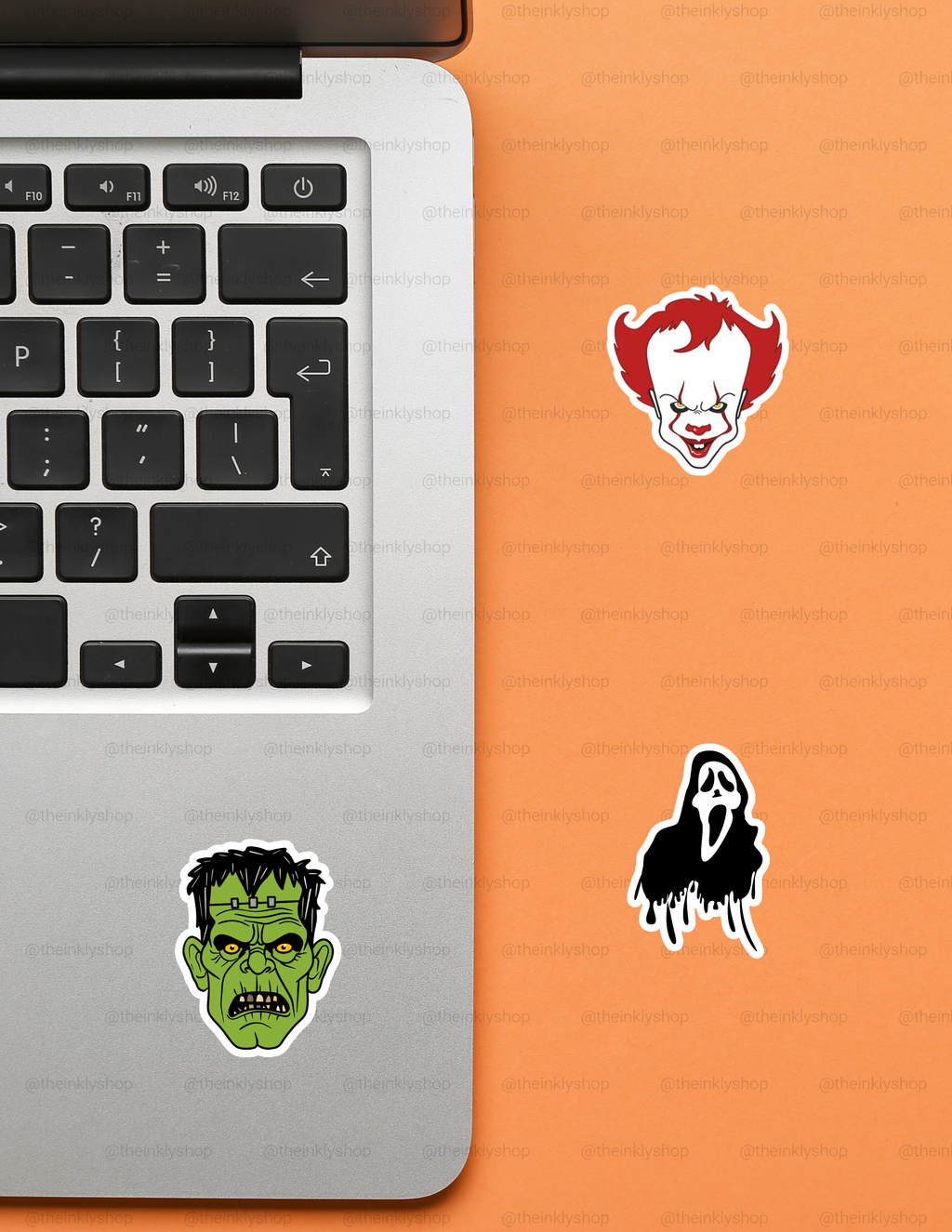 Horror Icons Sticker Pack — 15 Individual Stickers