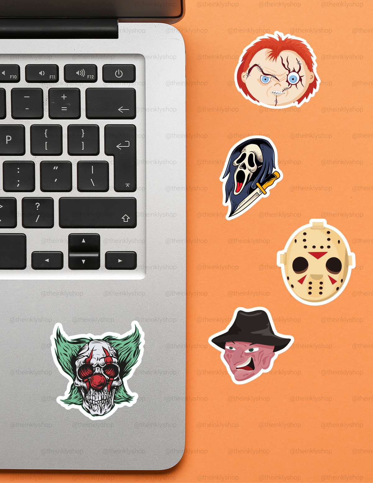 Horror Icons Sticker Pack — 15 Individual Stickers