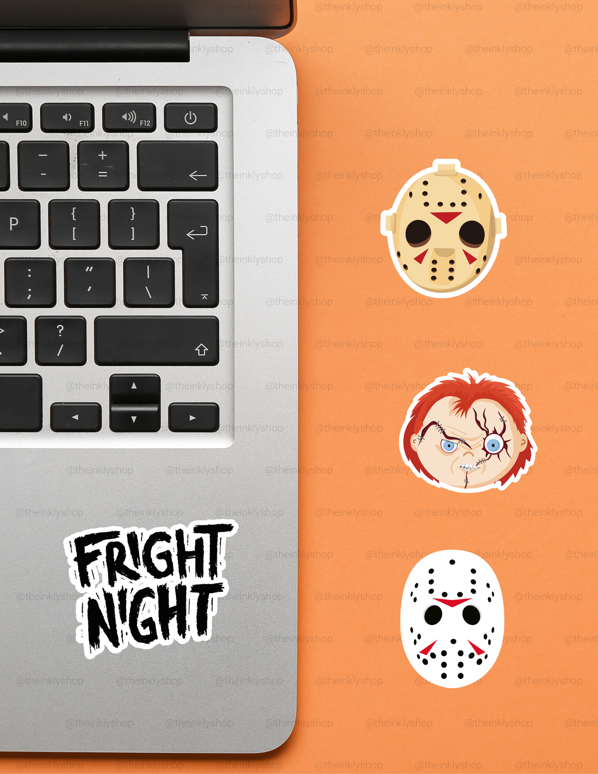 Horror Icons Sticker Pack — 15 Individual Stickers