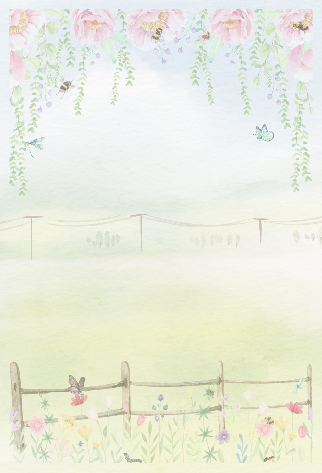 Garden Cottage Tear-Away Notepad