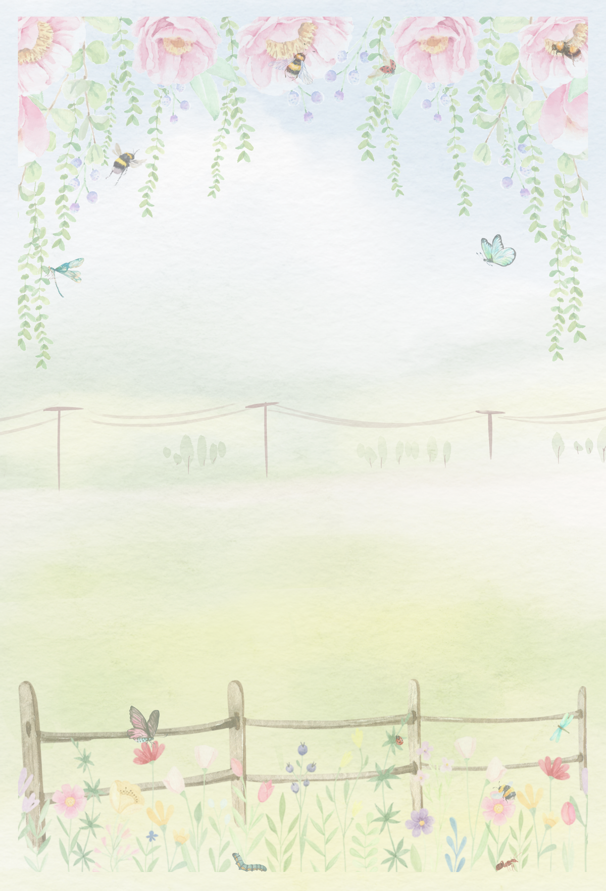 Garden Cottage Tear-Away Notepad