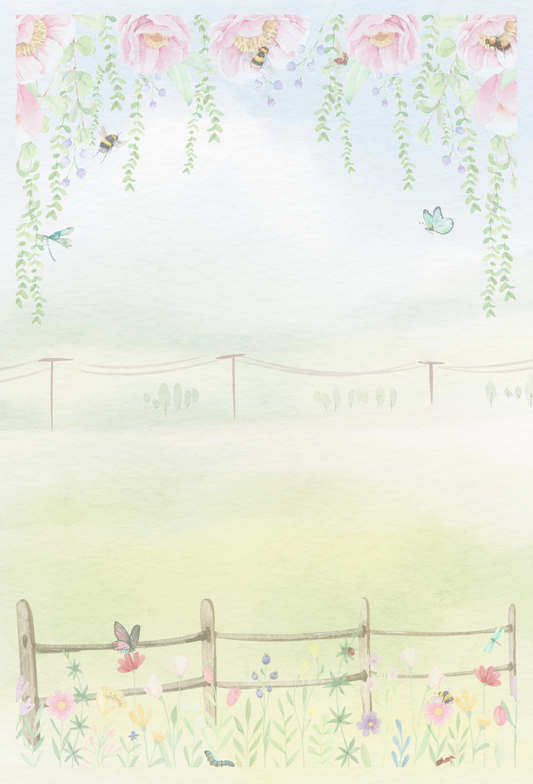 Garden Cottage Tear-Away Notepad