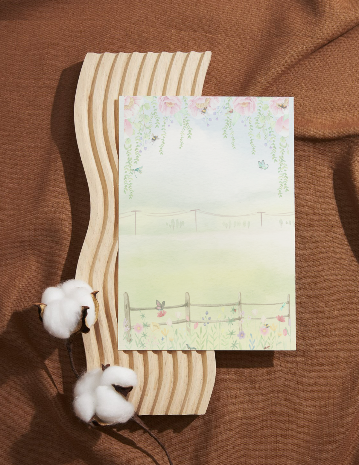 Garden Cottage Tear-Away Notepad