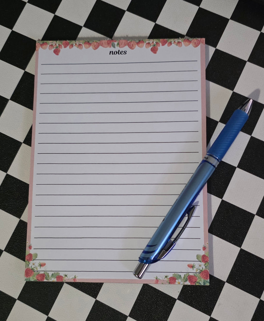 Strawberry Notes Notepad
