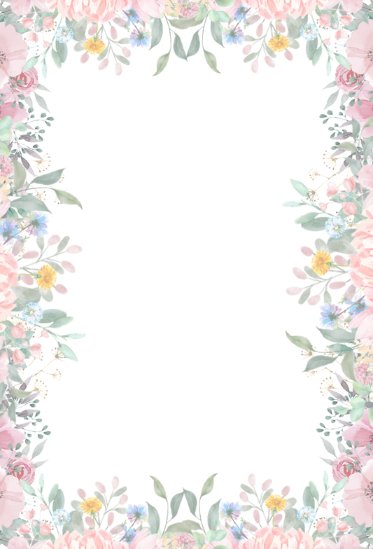 Watercolor Floral Tear-Away Notepad