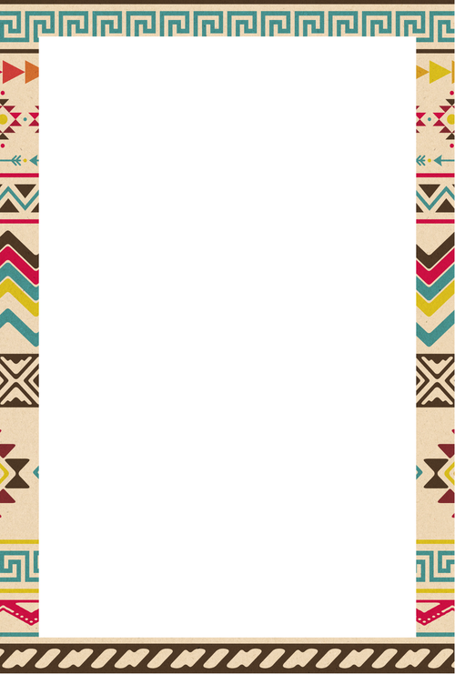 Aztec Tribal Tear Away Notepad
