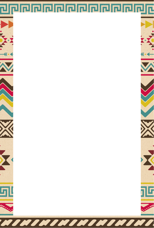 Aztec Tribal Tear Away Notepad