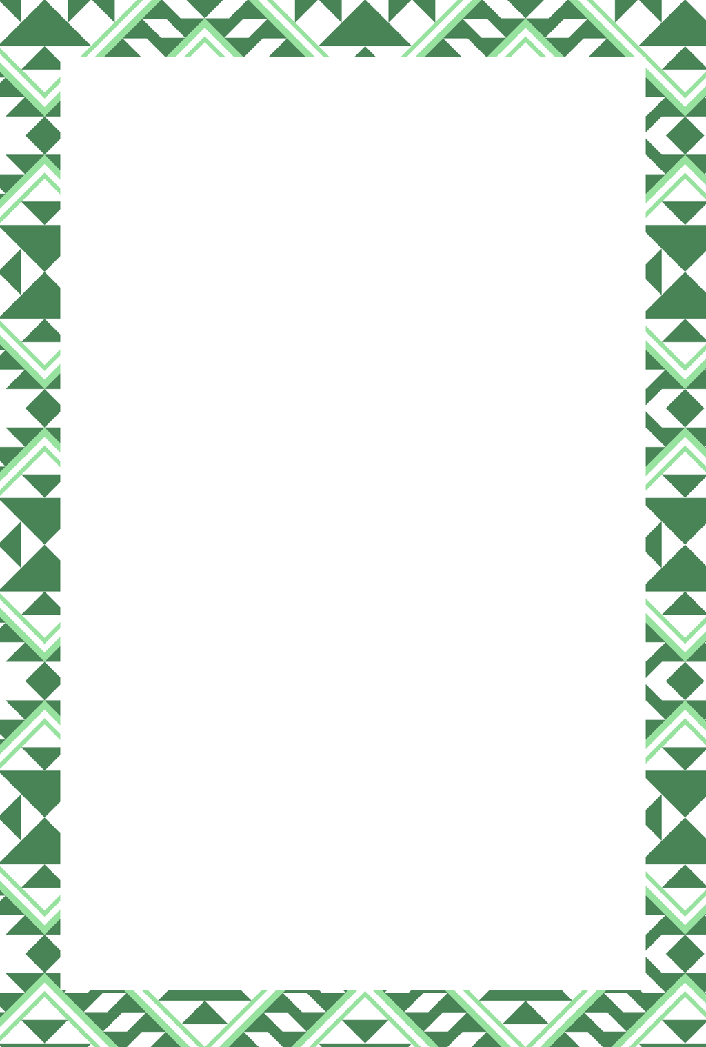 Aztec Green Tear Away Notepad