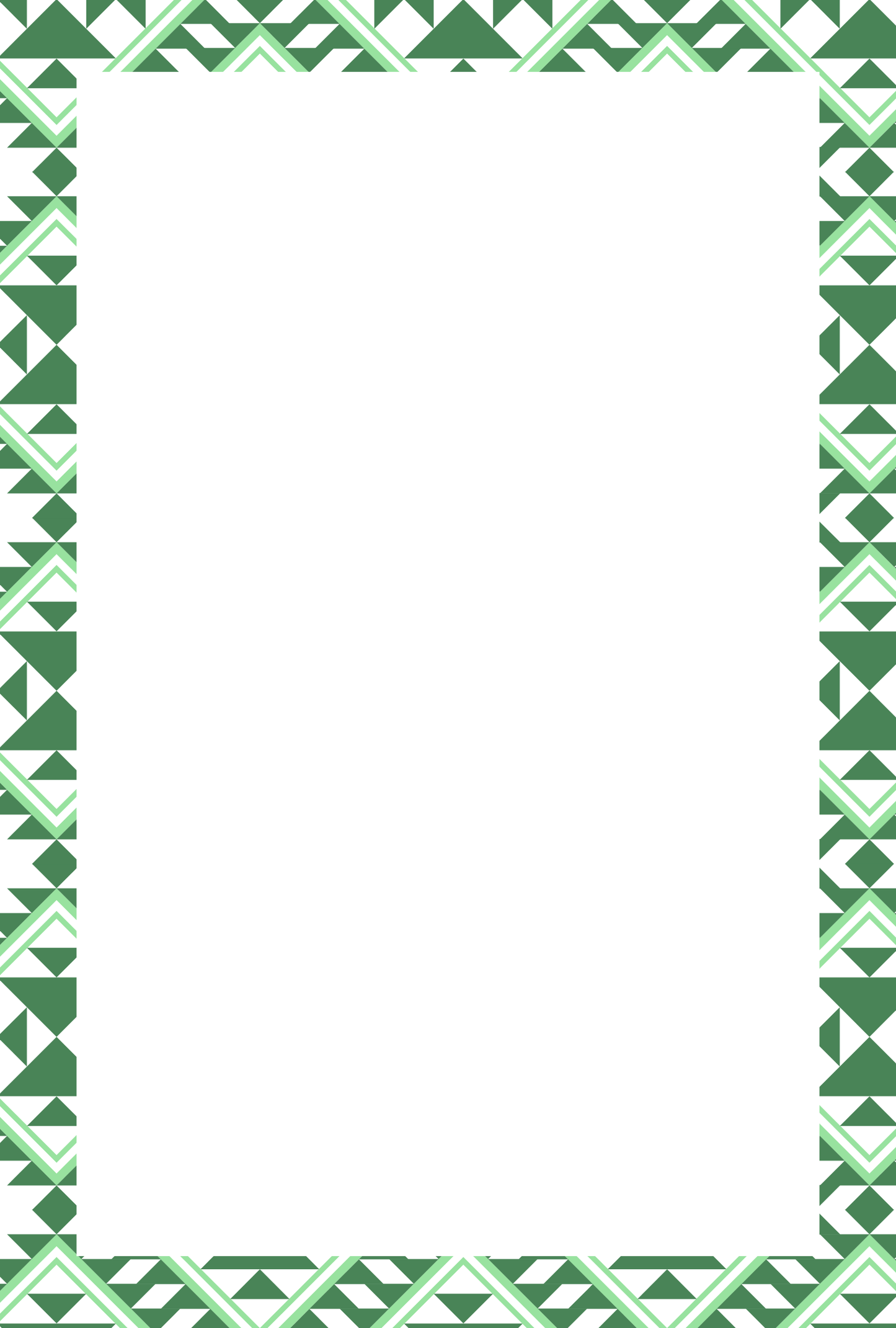 Aztec Green Tear Away Notepad