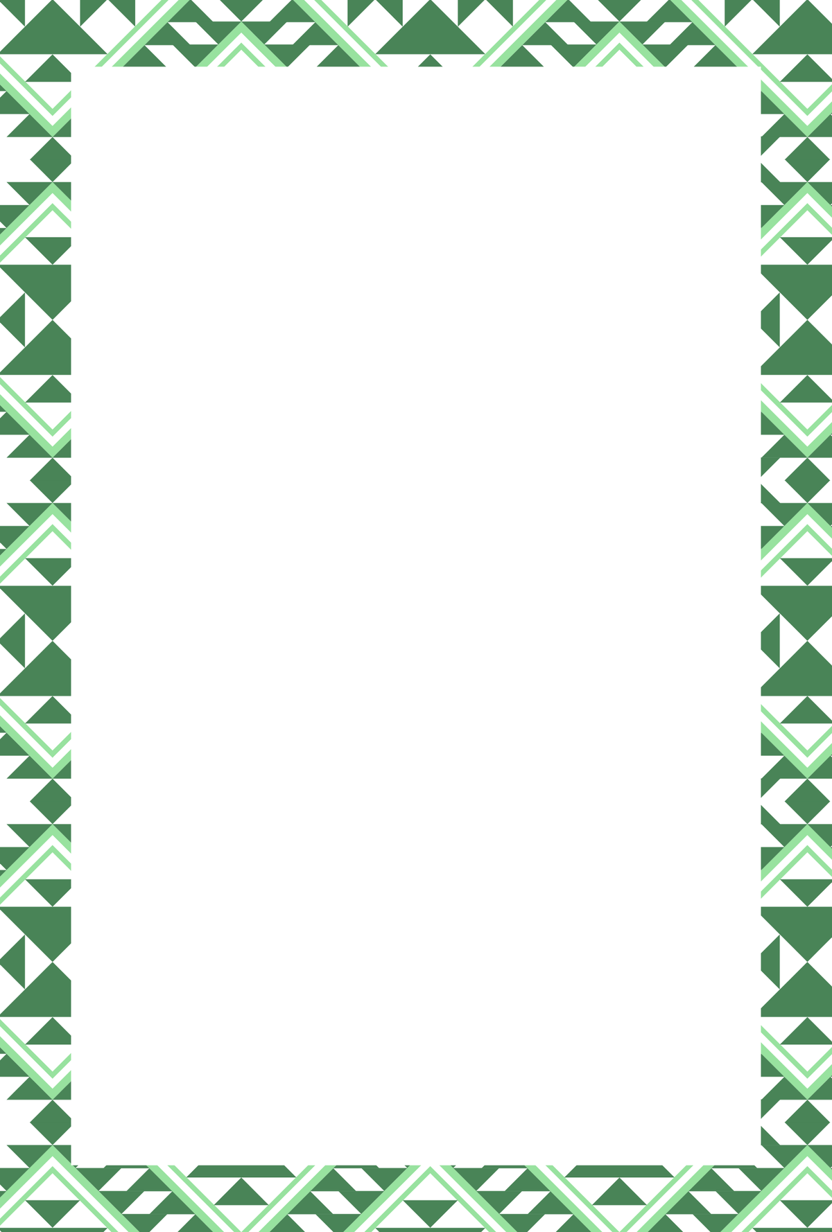 Aztec Green Tear Away Notepad