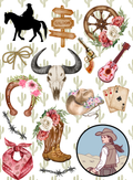 Colorful Western Boho Kindle Insert – Digital Download