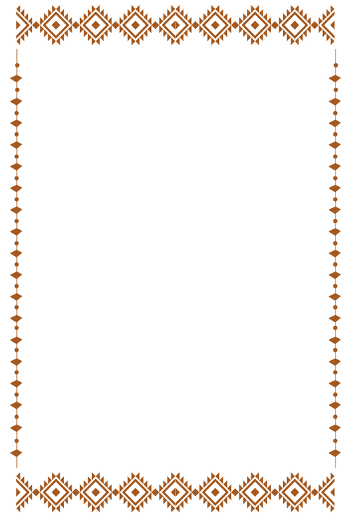 Aztec Border Tear-Away Notepad