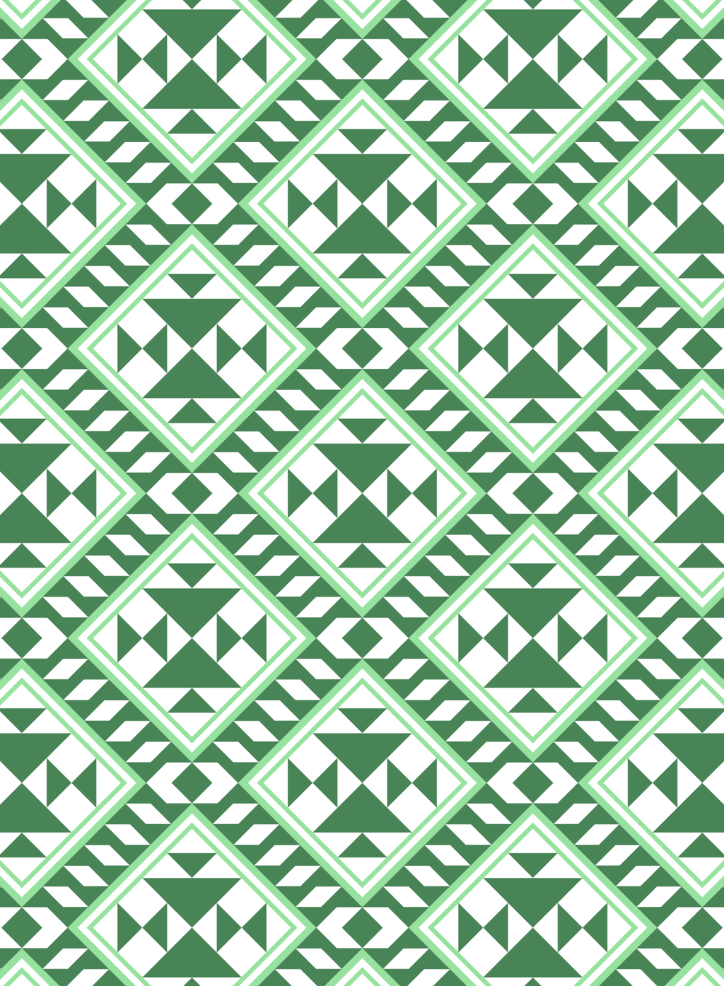 Aztec Green Kindle Insert – Digital Download
