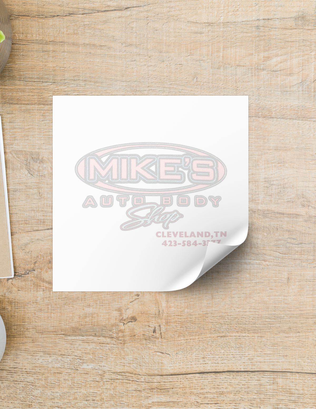 Custom Logo Notepad 3"x3"