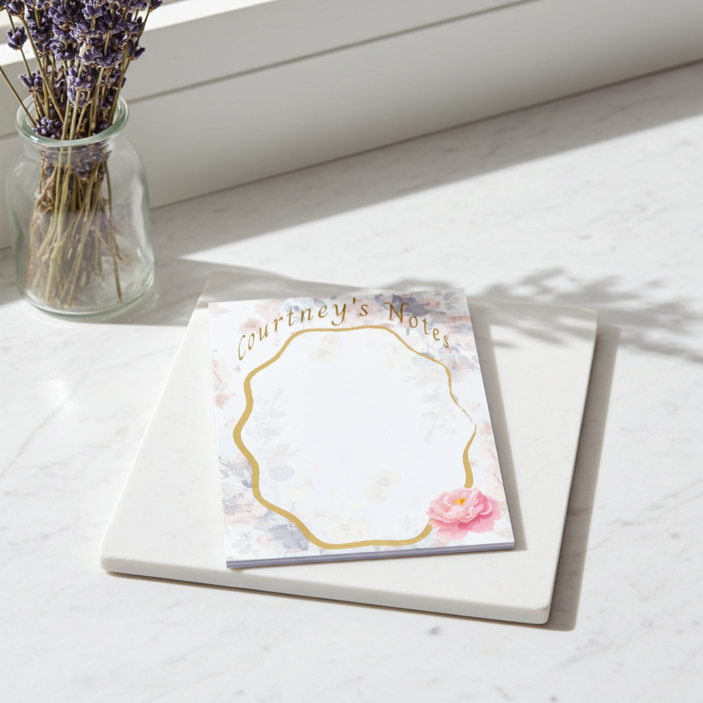 Personalized Notes Tear-Away Notepad