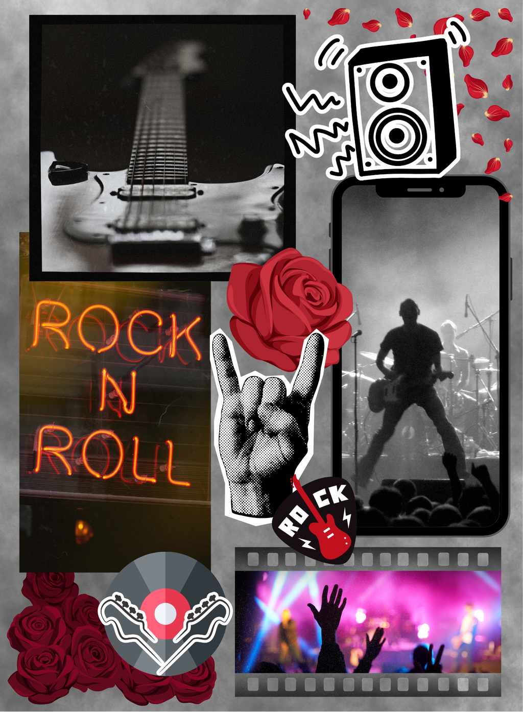Rock 'N' Roll Vibe Kindle Insert – Physical