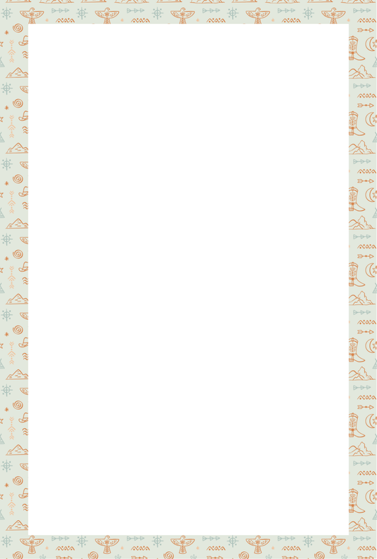 Western Icons Tear-Away Notepad
