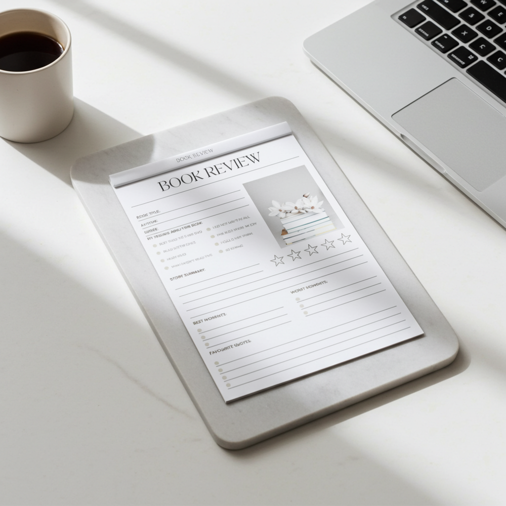 Book Review Tear-Away Notepad