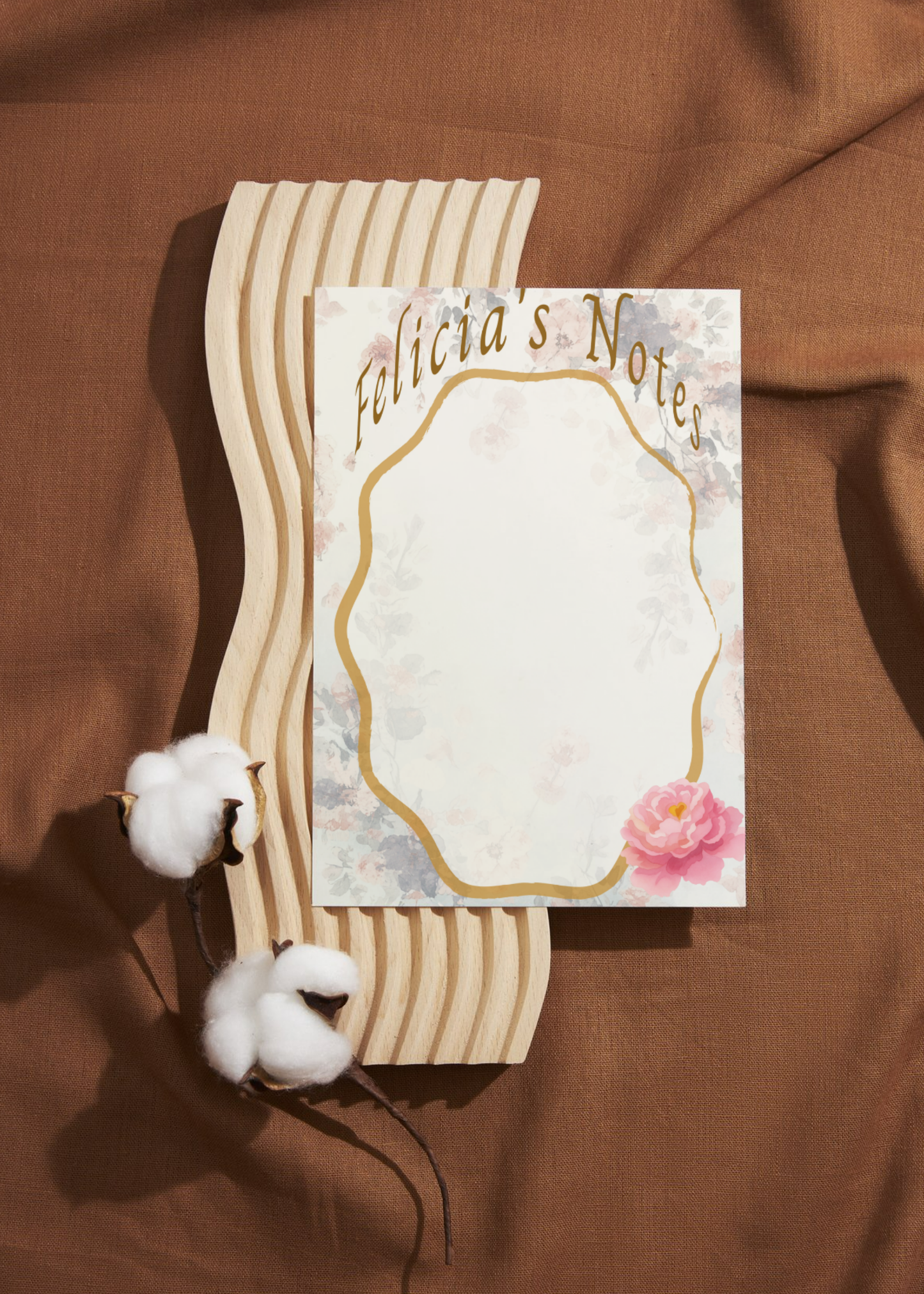 Personalized Notes Tear-Away Notepad