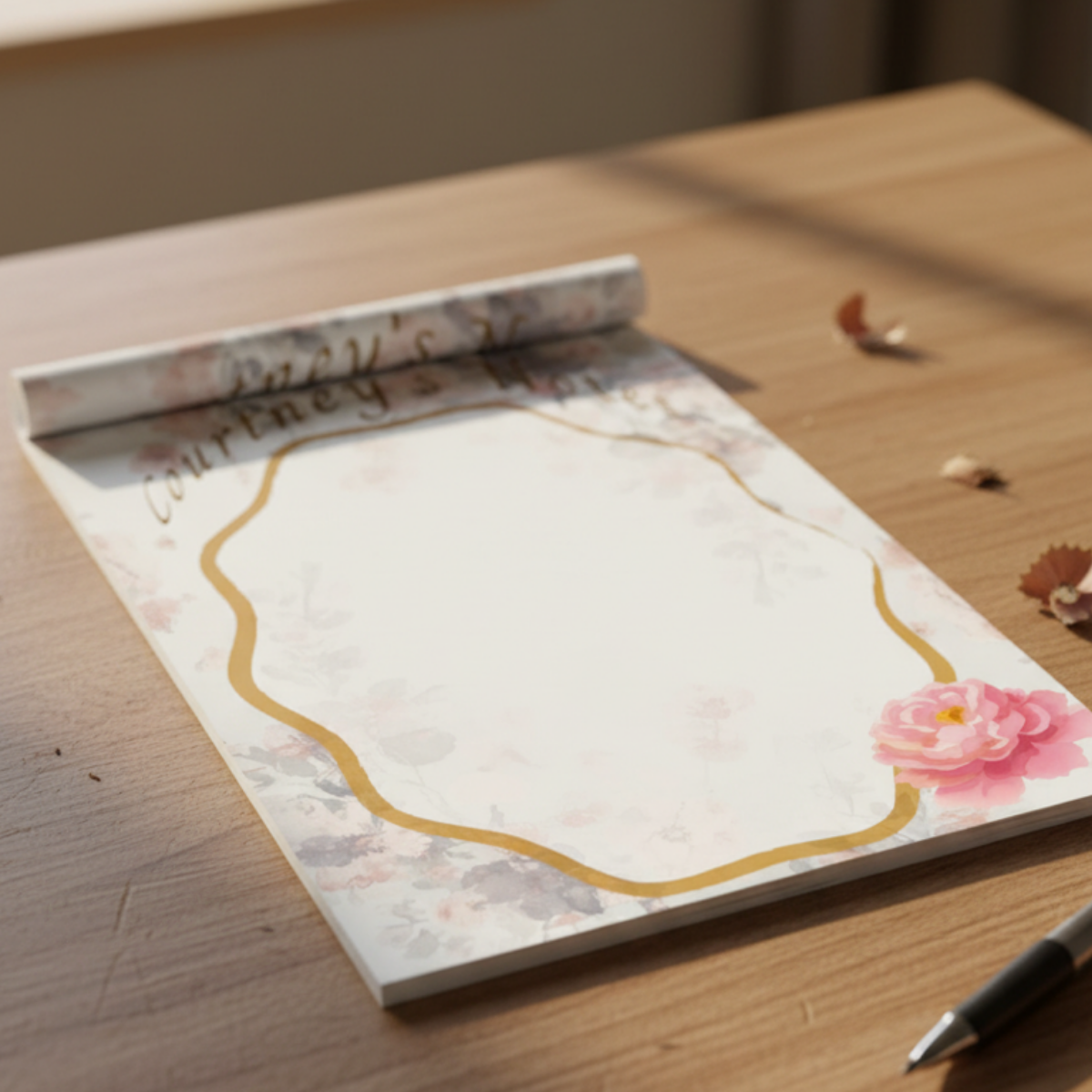 Personalized Notes Tear-Away Notepad