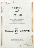 Customizable Wedding Invitation – Digital Template