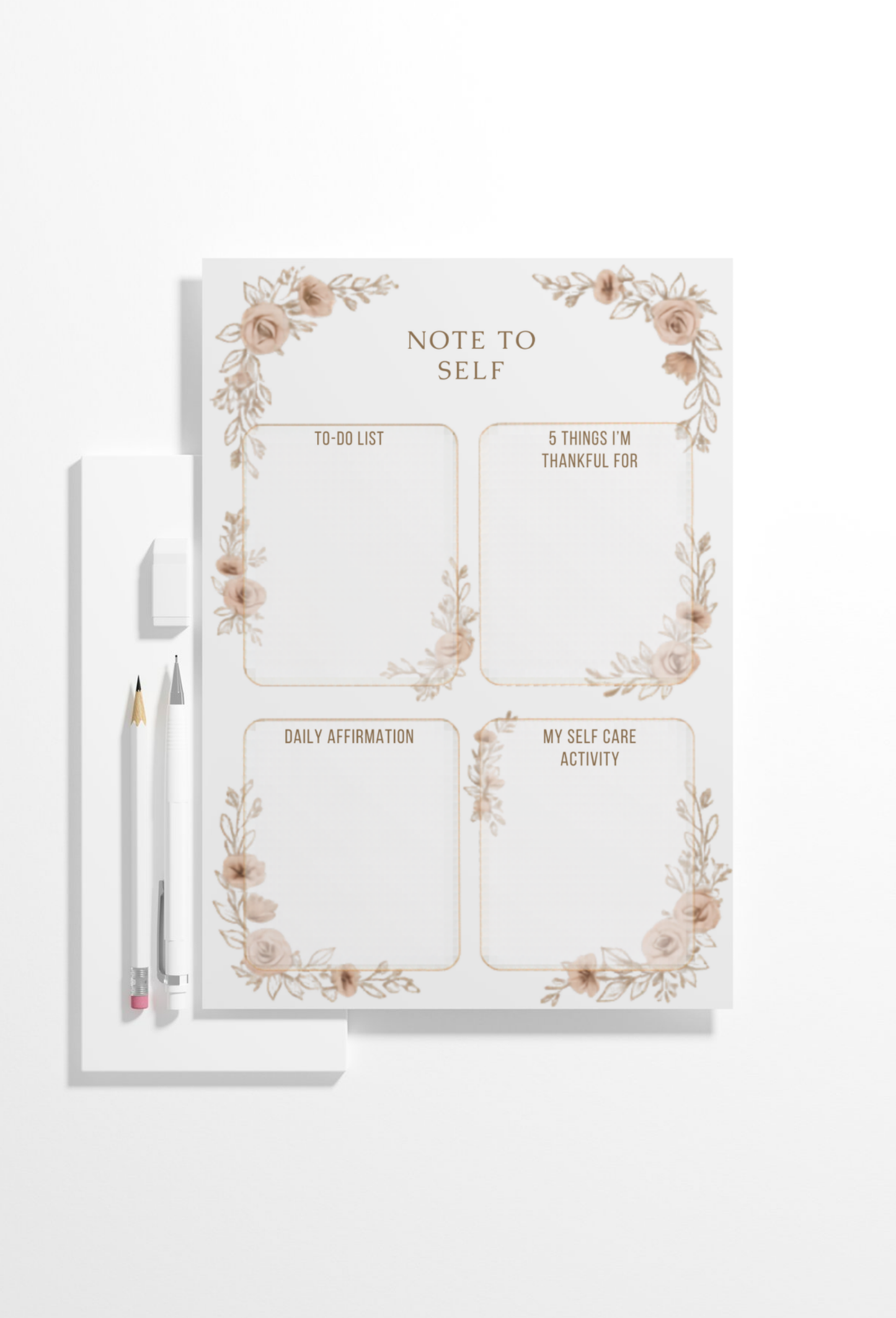 Note to Self Tear-Away Notepad