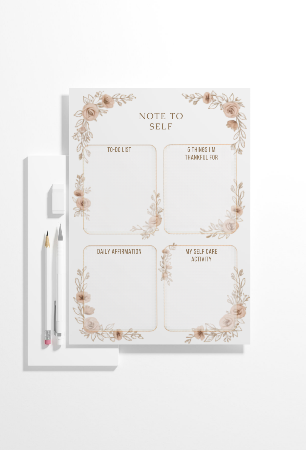 Note to Self Tear-Away Notepad