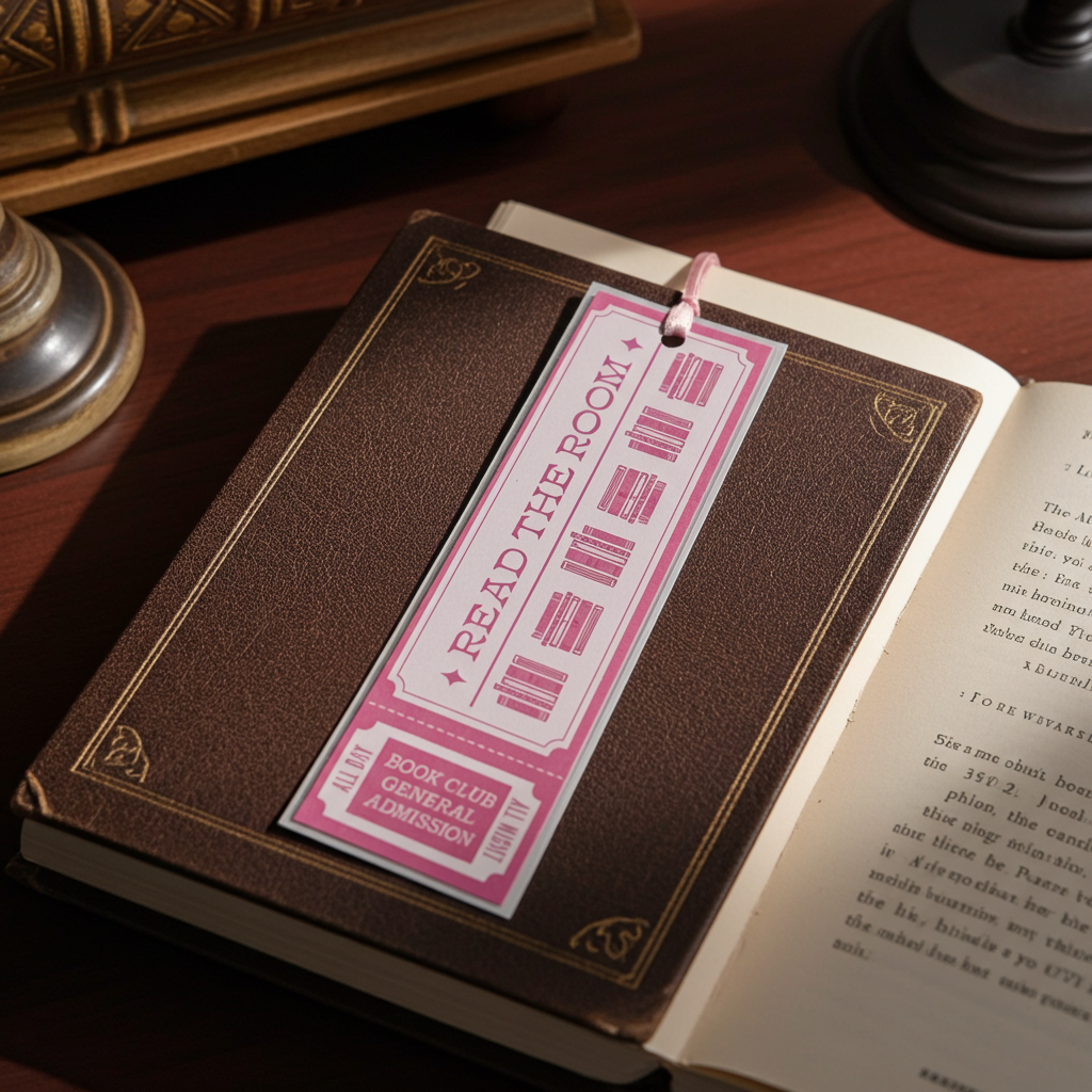 Book Club General Admission Bookmark