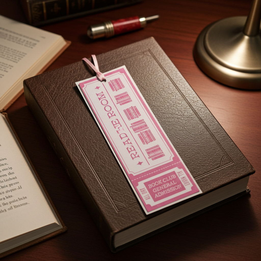Book Club General Admission Bookmark