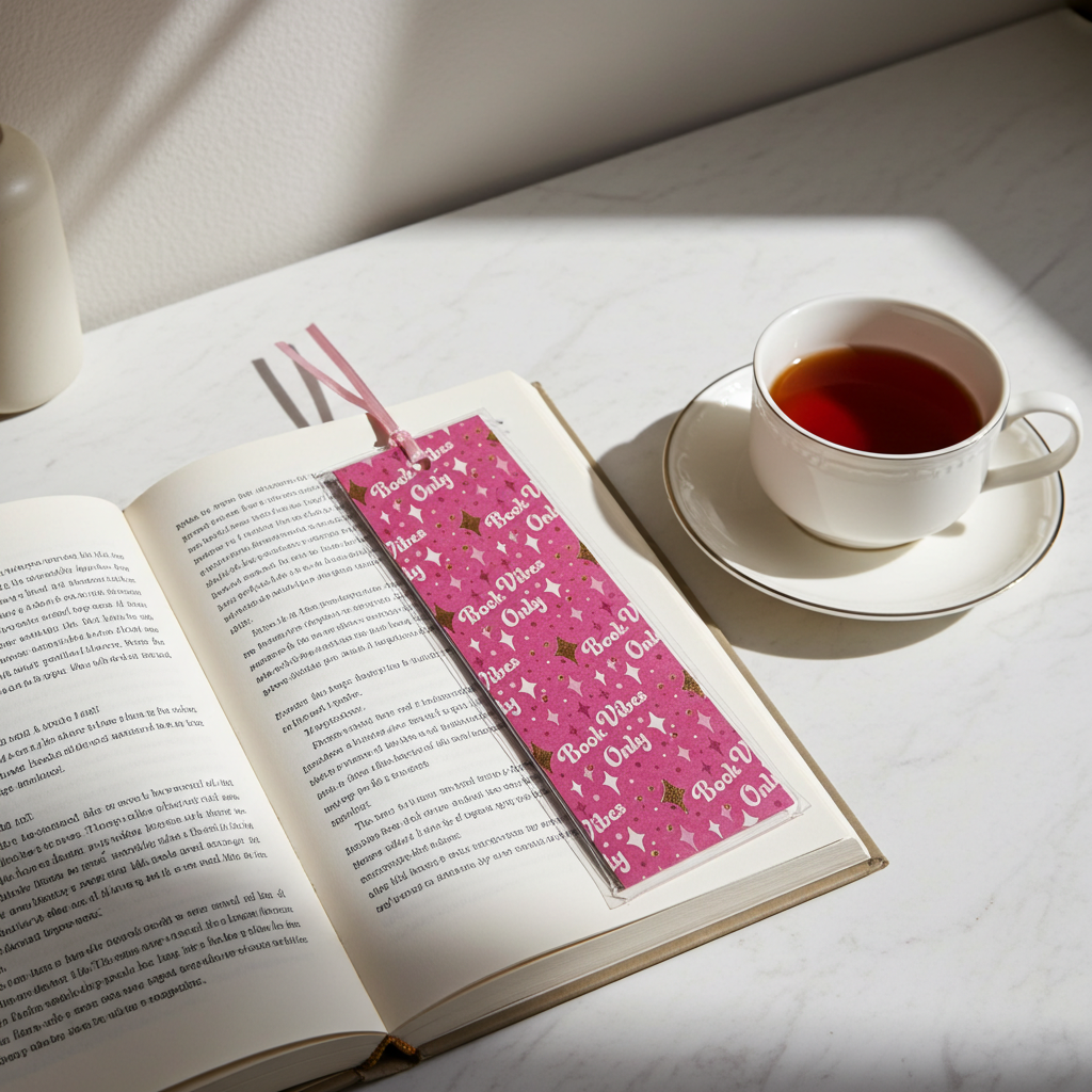 Book Vibes Only Bookmark