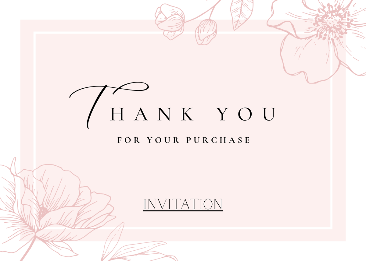 Customizable Wedding Invitation – Digital Template