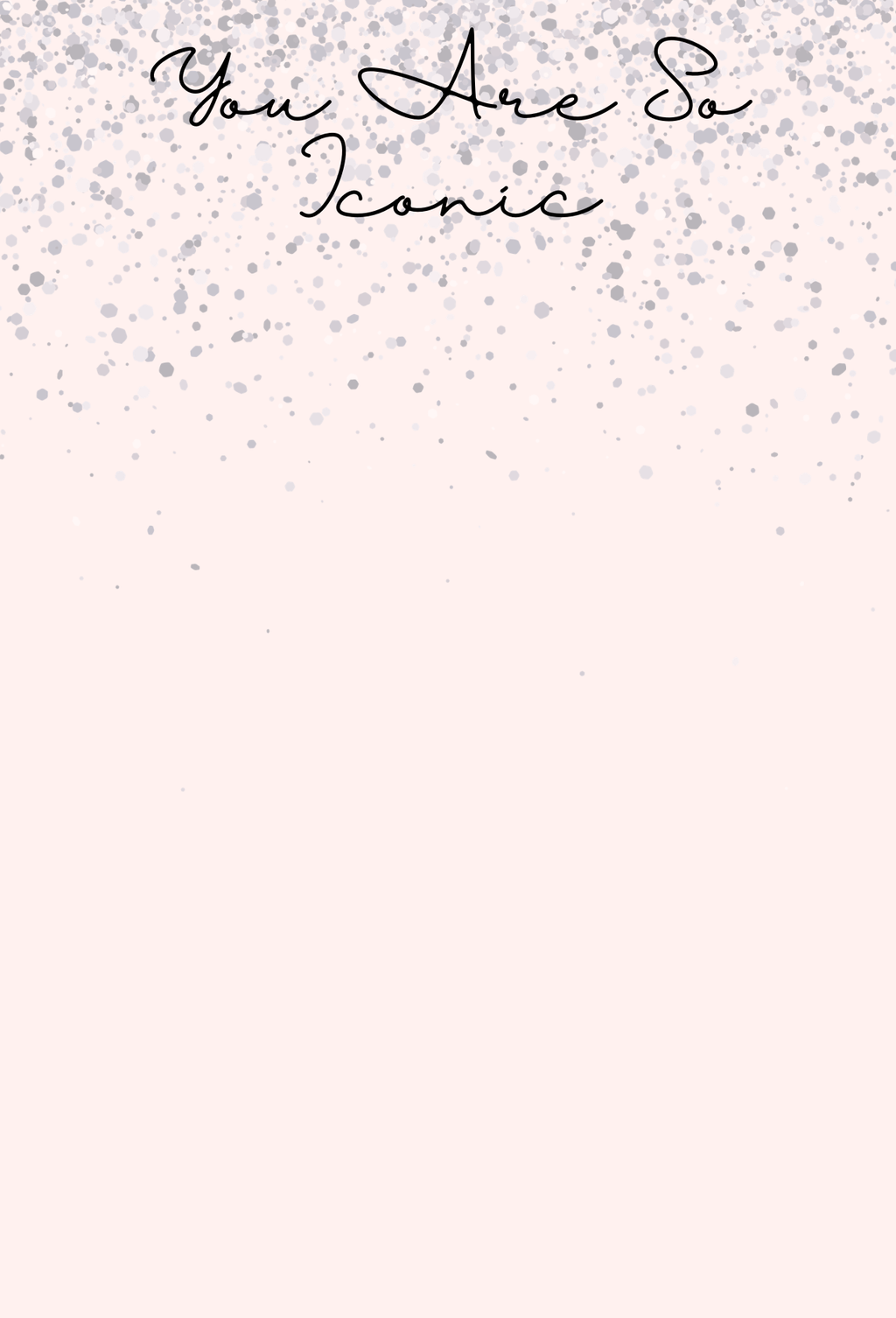 You Are So Iconic Tear-Away Notepad