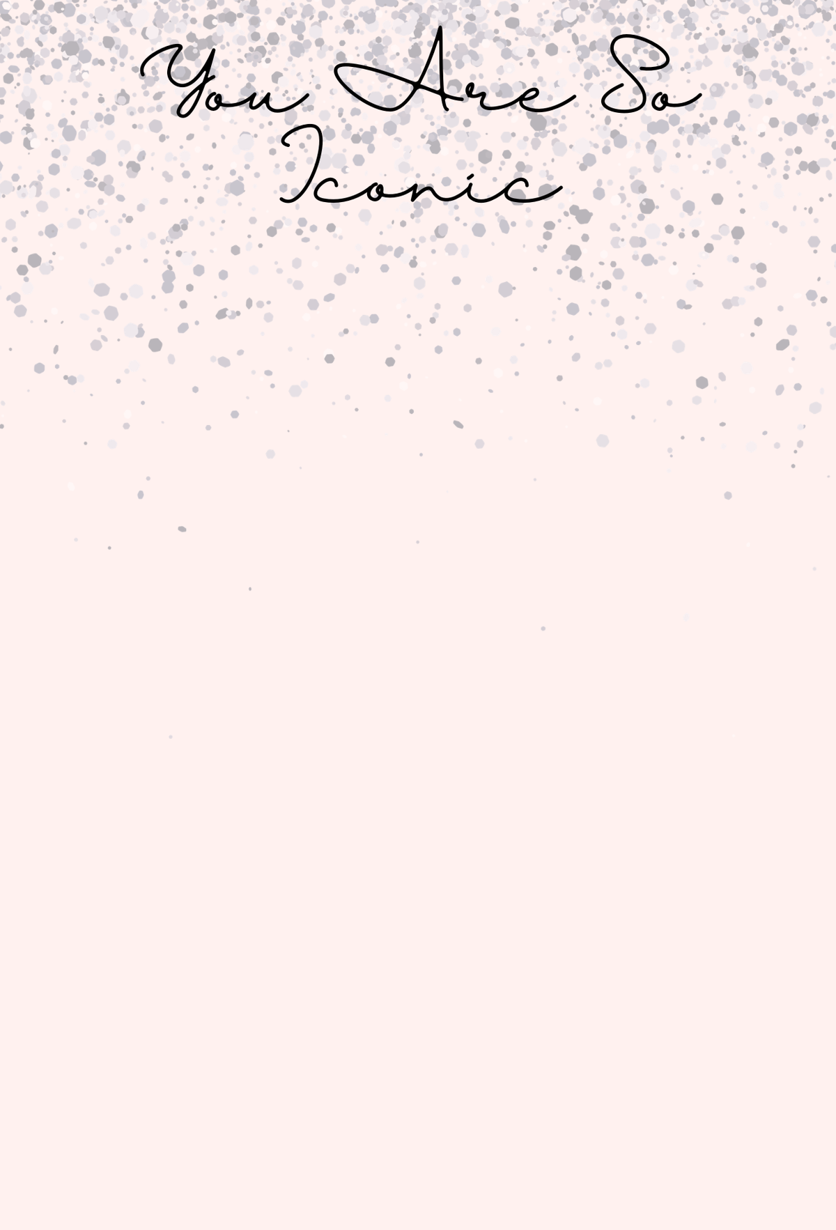 You Are So Iconic Tear-Away Notepad