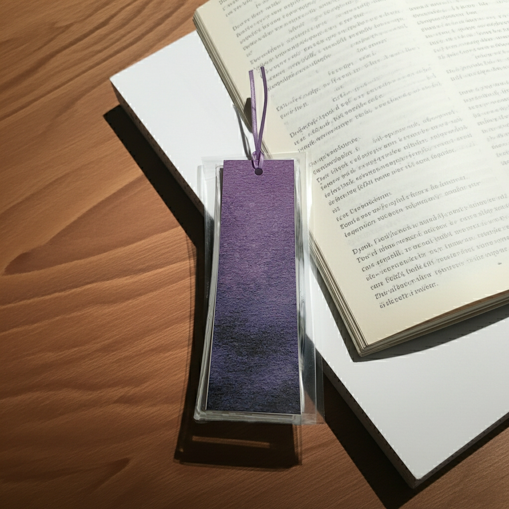 Purple Ombre Bookmark