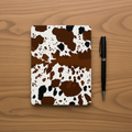 Cowhide Print Kindle Insert Flat Lay