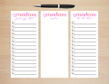 Magnetic Notepad Set – 3 Pack