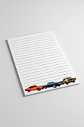 Muscle Car Notepad Mockup