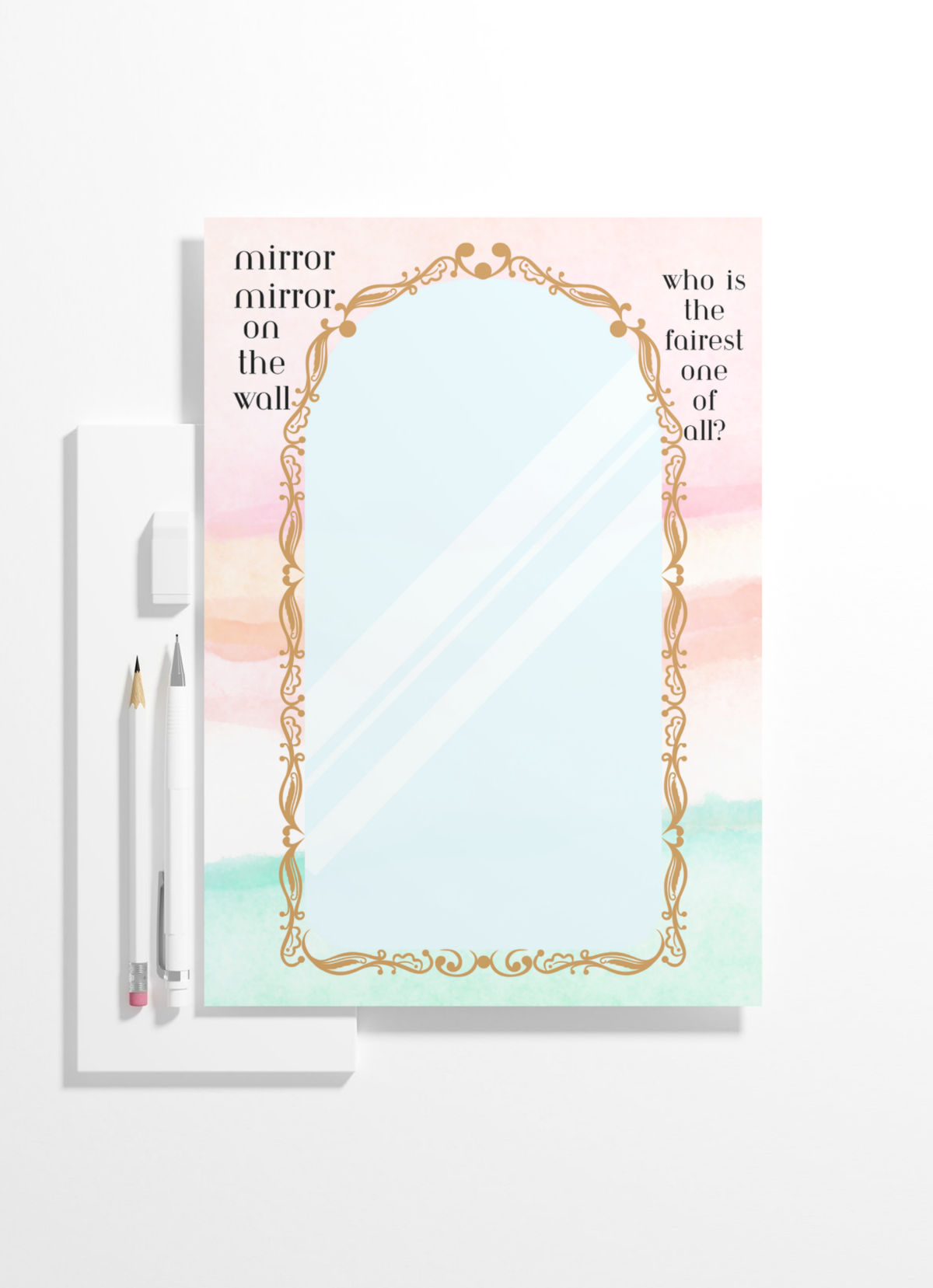 Mirror Mirror on the Wall Tear-Away Notepad