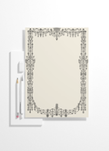 Royal Crown Ornate Tear-Away Notepad