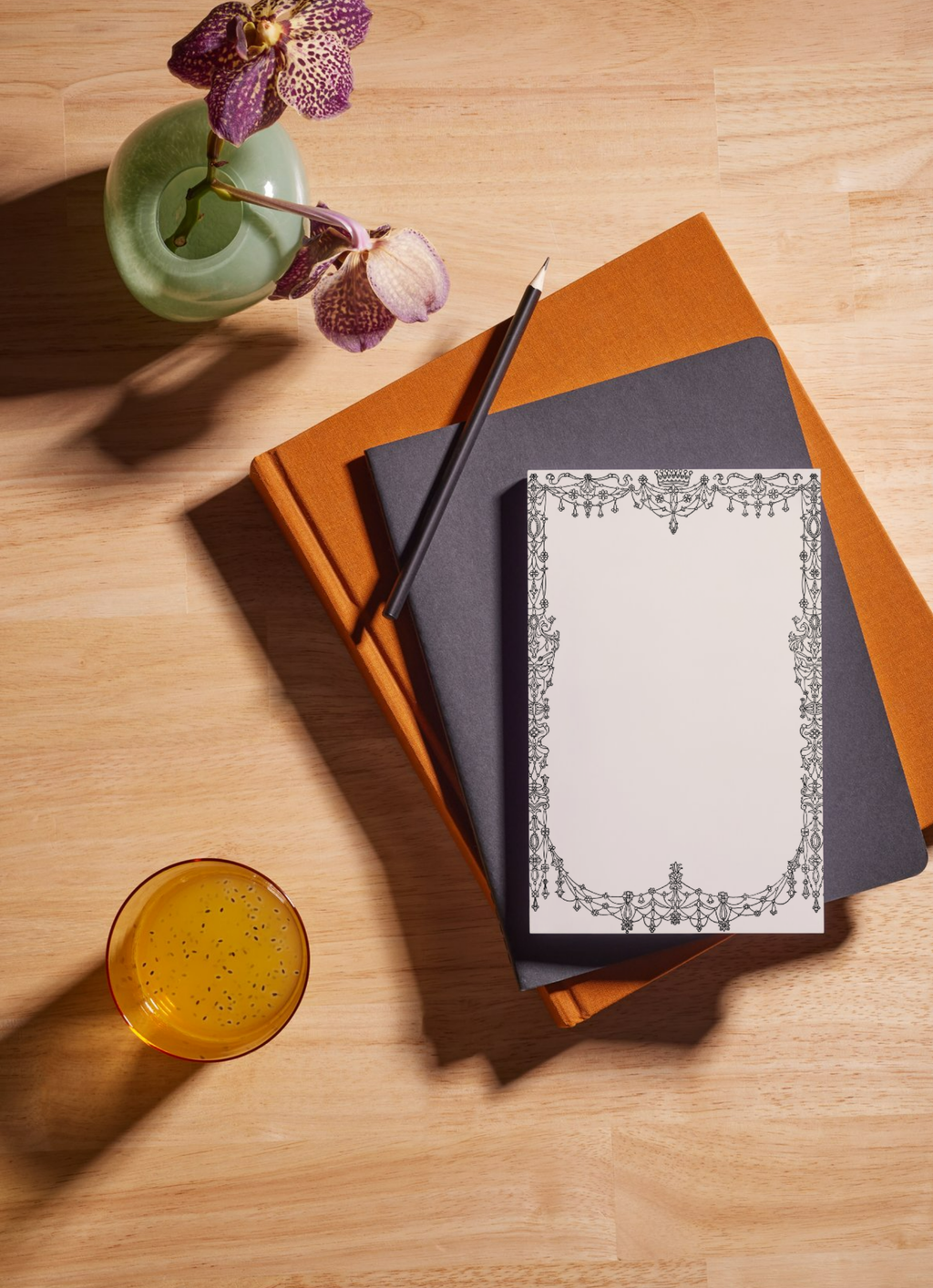 Royal Crown Ornate Tear-Away Notepad