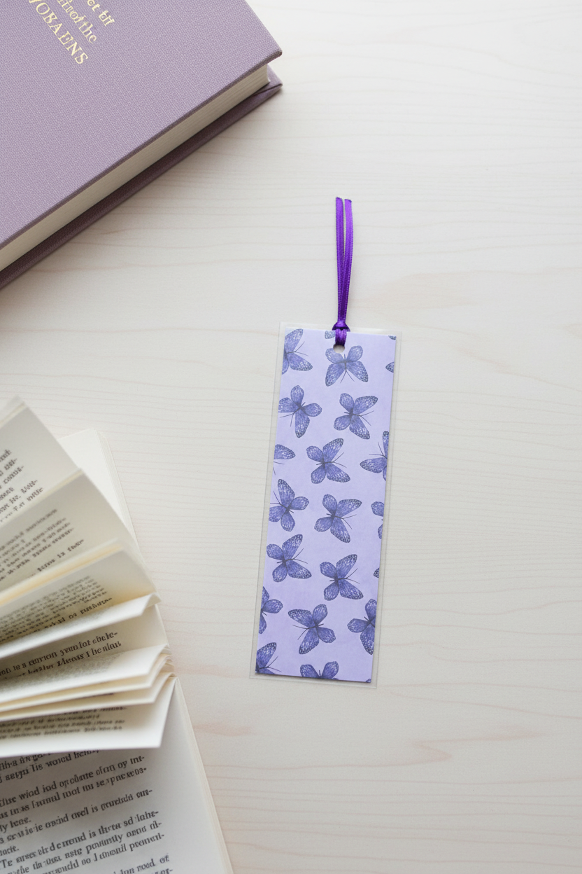 Purple Butterfly Bookmark Product Photo
