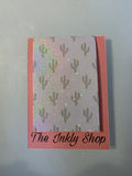 Minimalist Cactus Holographic Magnetic Bookmark