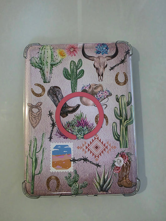 Western Boho Kindle Insert – Pink – Digital Download