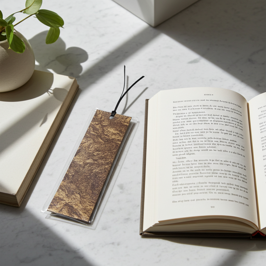 Gold Foil Texture Bookmark